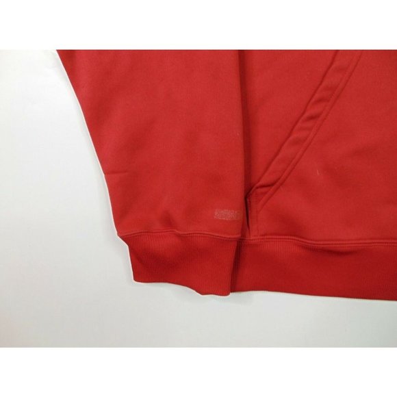 Nike  L Hoodie Sweatshirt Pullover Red Athletic - Picture 4 of 5